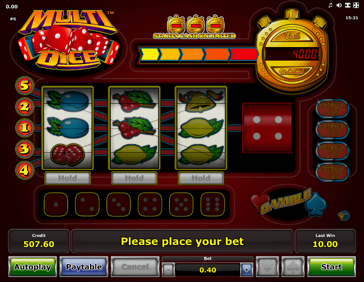Multi Dice Free Online Slot