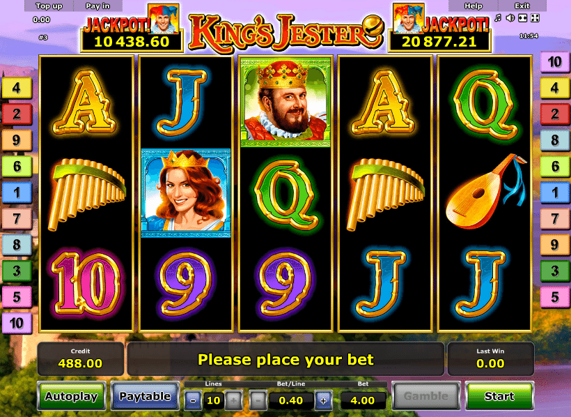 Free Online Slot Kings Jester