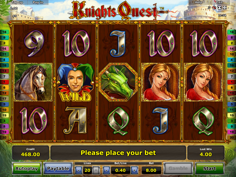 Free Slot Machine Knights Quest