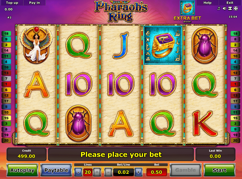 Free Slot Pharaohs Ring Online