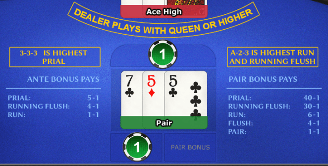 Free Slot Machine Royal Crown Three Card Brag