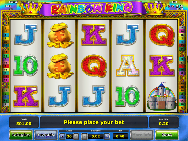 Free Online Slot Rainbow King