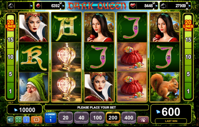 Free Slot Dark Queen Online