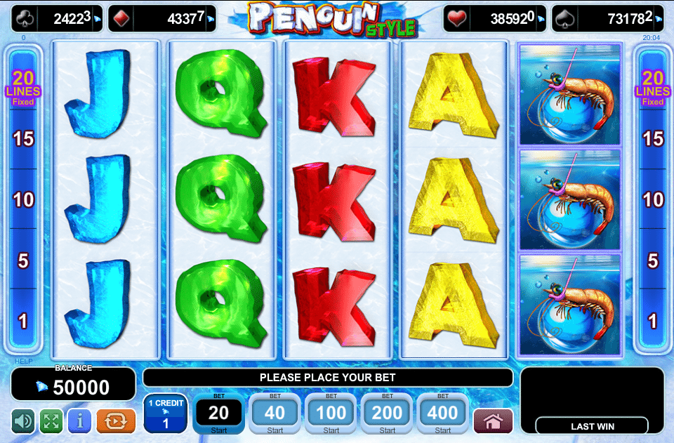 Free Penguin Style Slot Machine Online