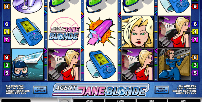 Free Slot Machine Agent Jane Blonde