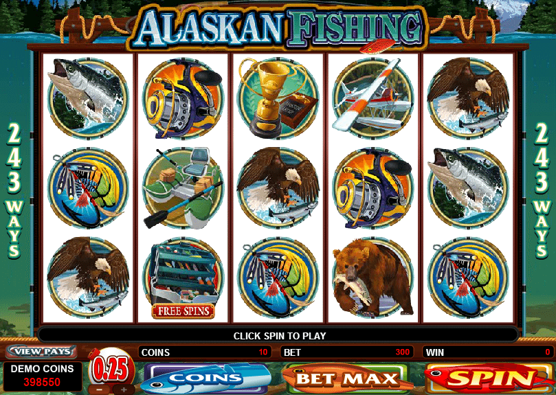 Alaskan Fishing Free Online Slot