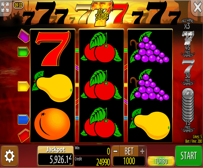 Free Slot Machine 777 Hot