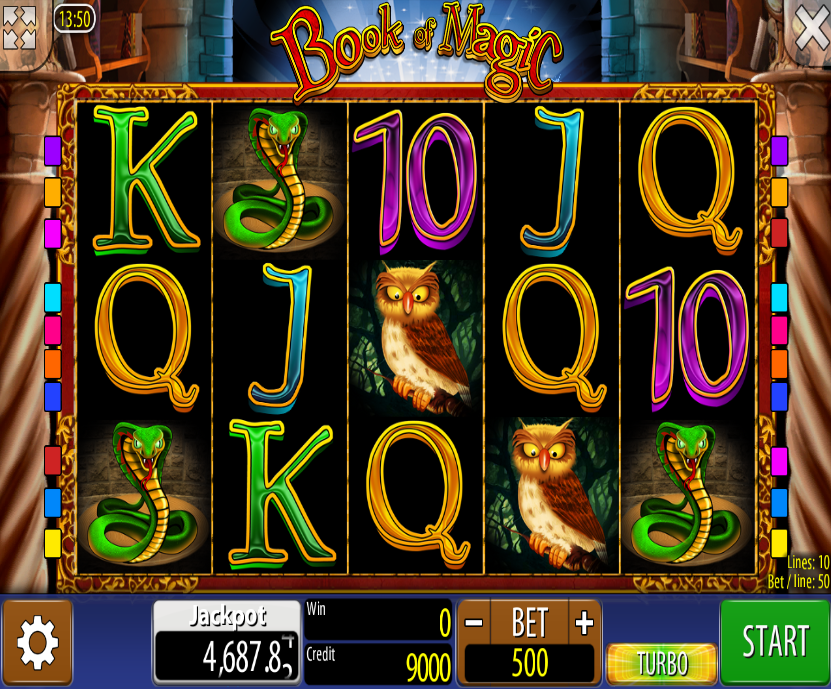 Free Slot Book Of Magic Wazdan Online