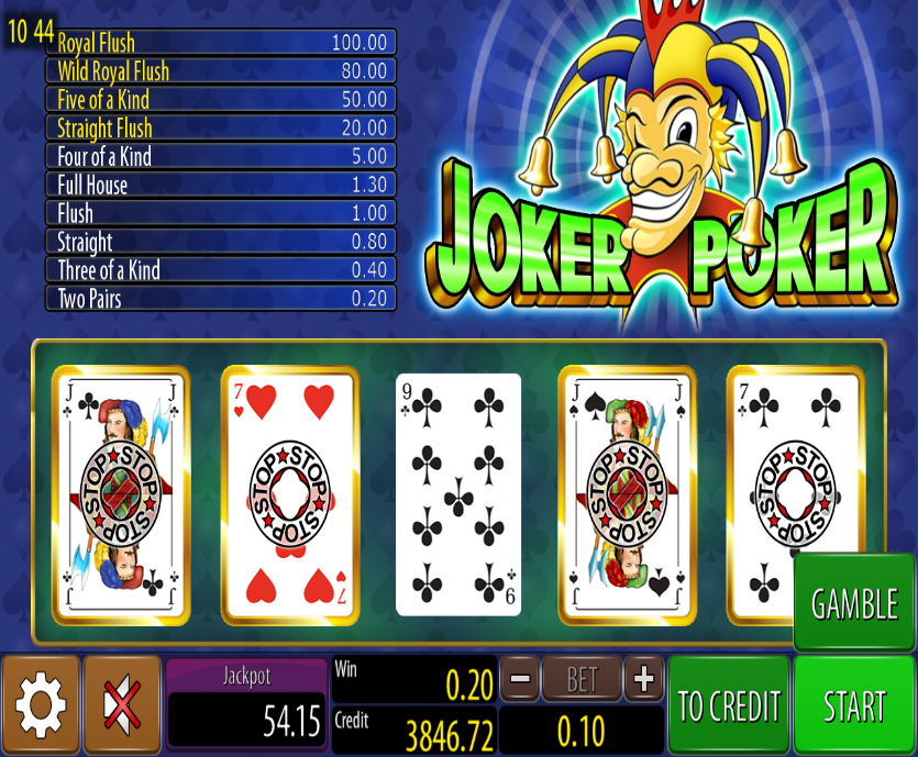 Free Online Slot Joker Poker Wazdan