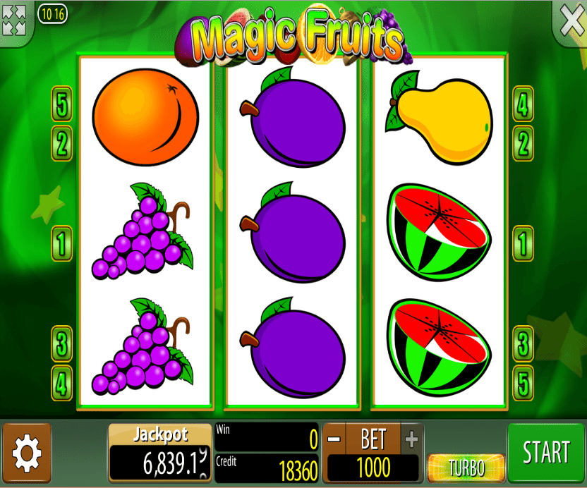 Free Online Slot Magic Fruits
