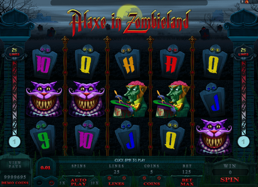 Alaxe In Zombieland Free Online Slot