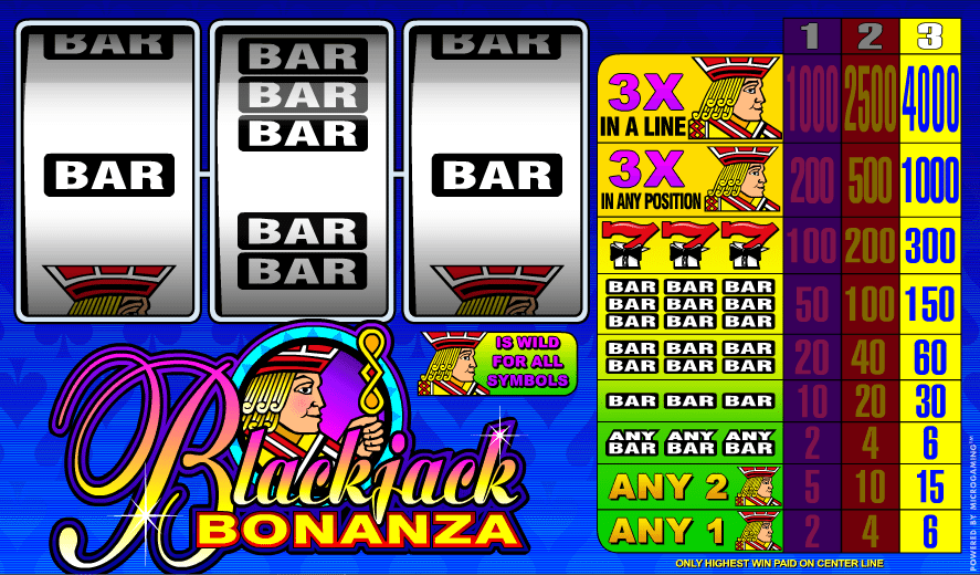Blackjack Bonanza Free Online Slot