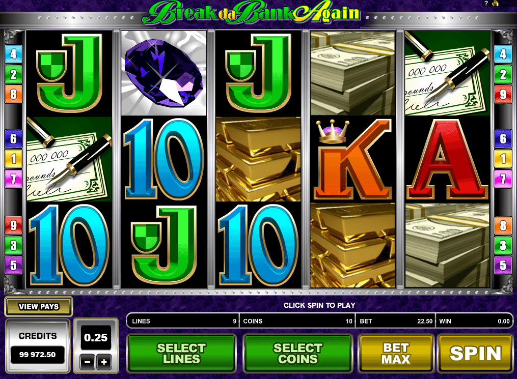 Free Slot Break Da Bank Again Online