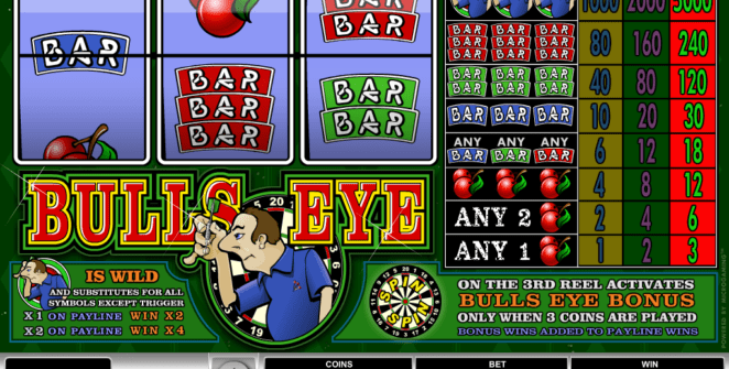 Bulls Eye Free Online Slot