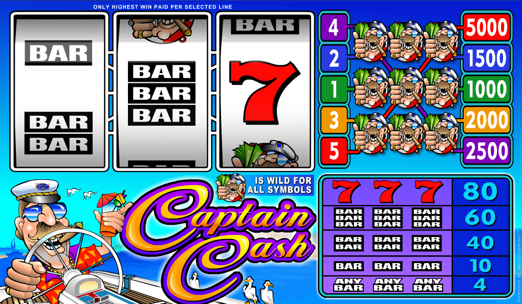 Free Slot Machine Captain Cash