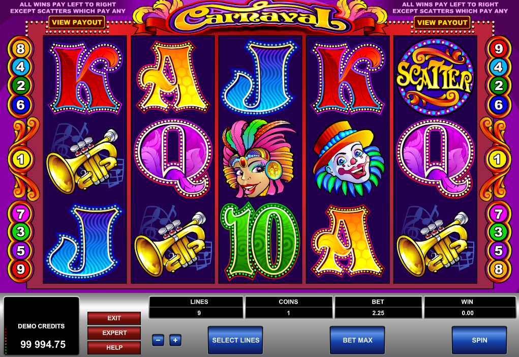 Carnaval Free Online Slot