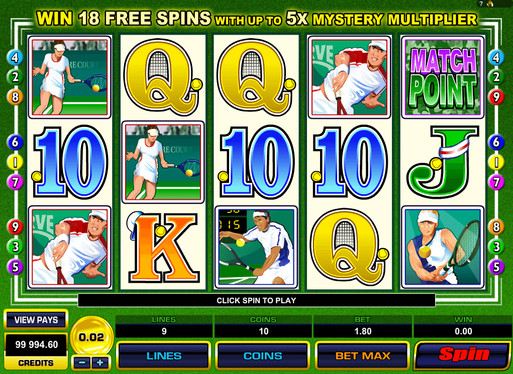 Free Slot Machine Centre Court