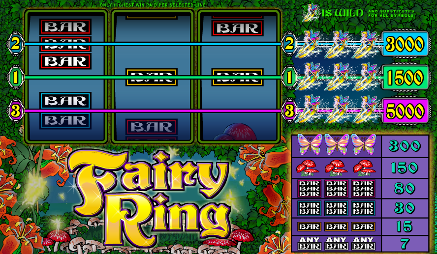 Free Fairy Ring Slot Machine Online
