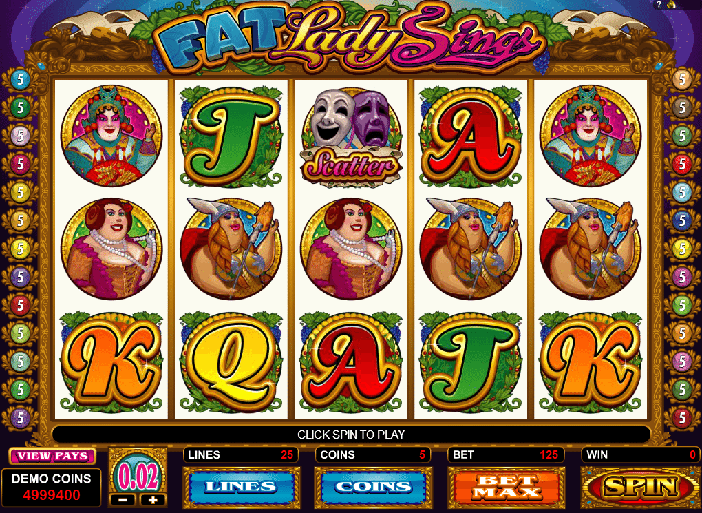 Free Online Slot Fat Lady Sings
