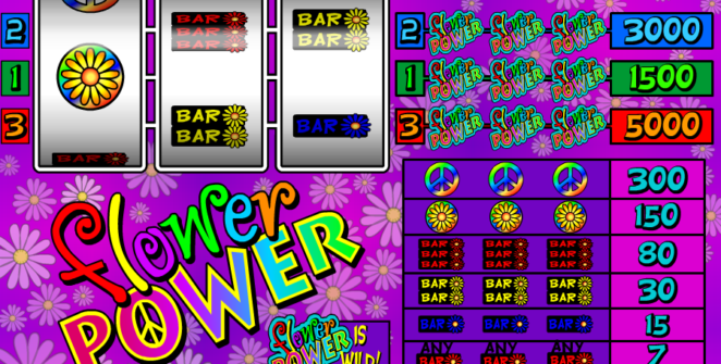 Flower Power Free Online Slot