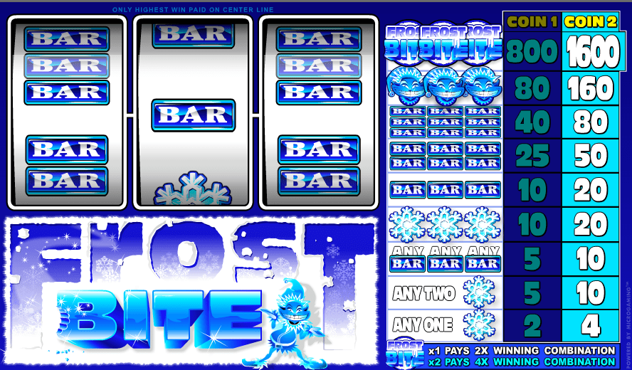 Free Slot Machine Frost Bite