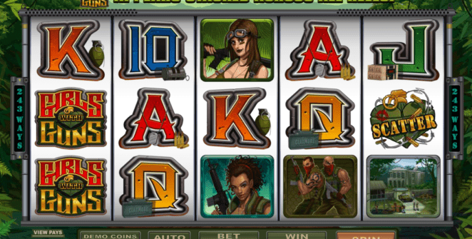 Free Girls With Guns Slot Machine Online