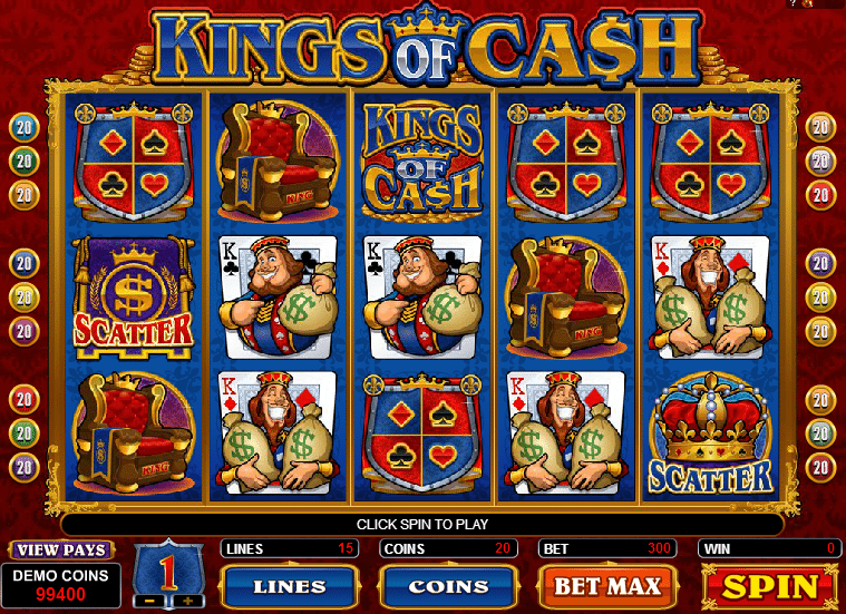 Free Slot Kings Of Cash Online