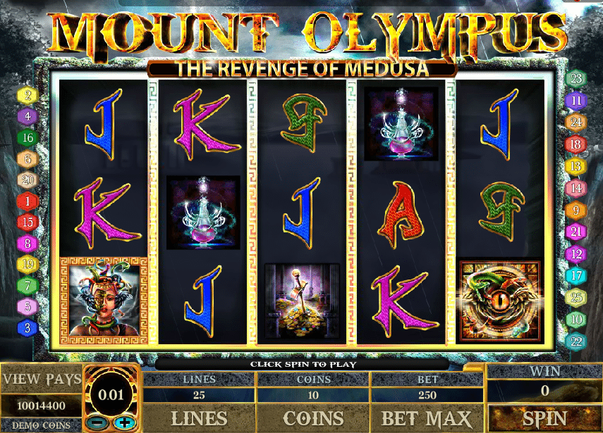 Free Mount Olympus Slot Machine Online