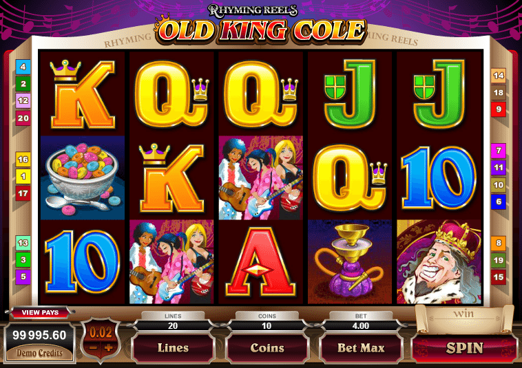 Free Old King Cole Slot Online