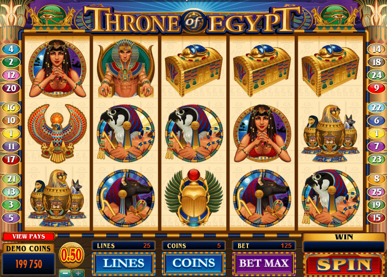 Free Online Slot Throne Of Egypt