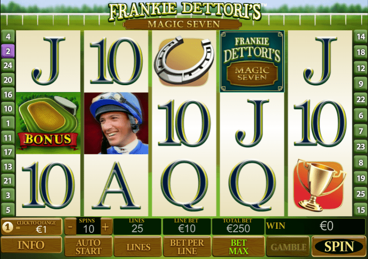 Free Frankie Dettori's Magic 7 Slot Online