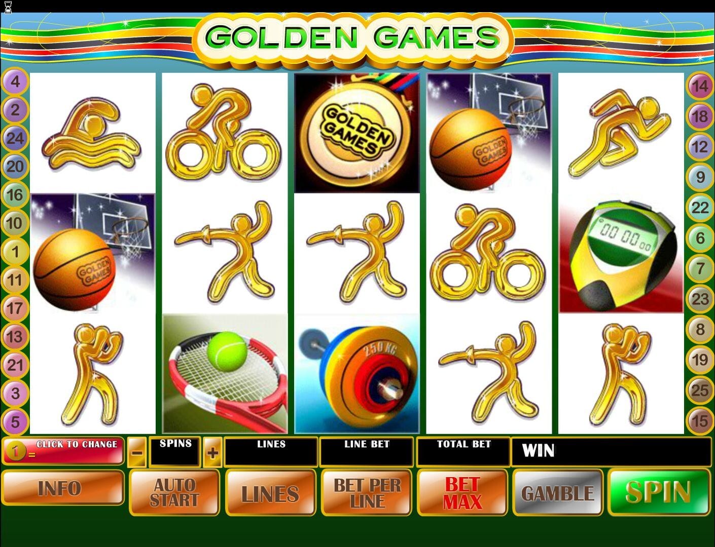 Free Golden Games Slot Online