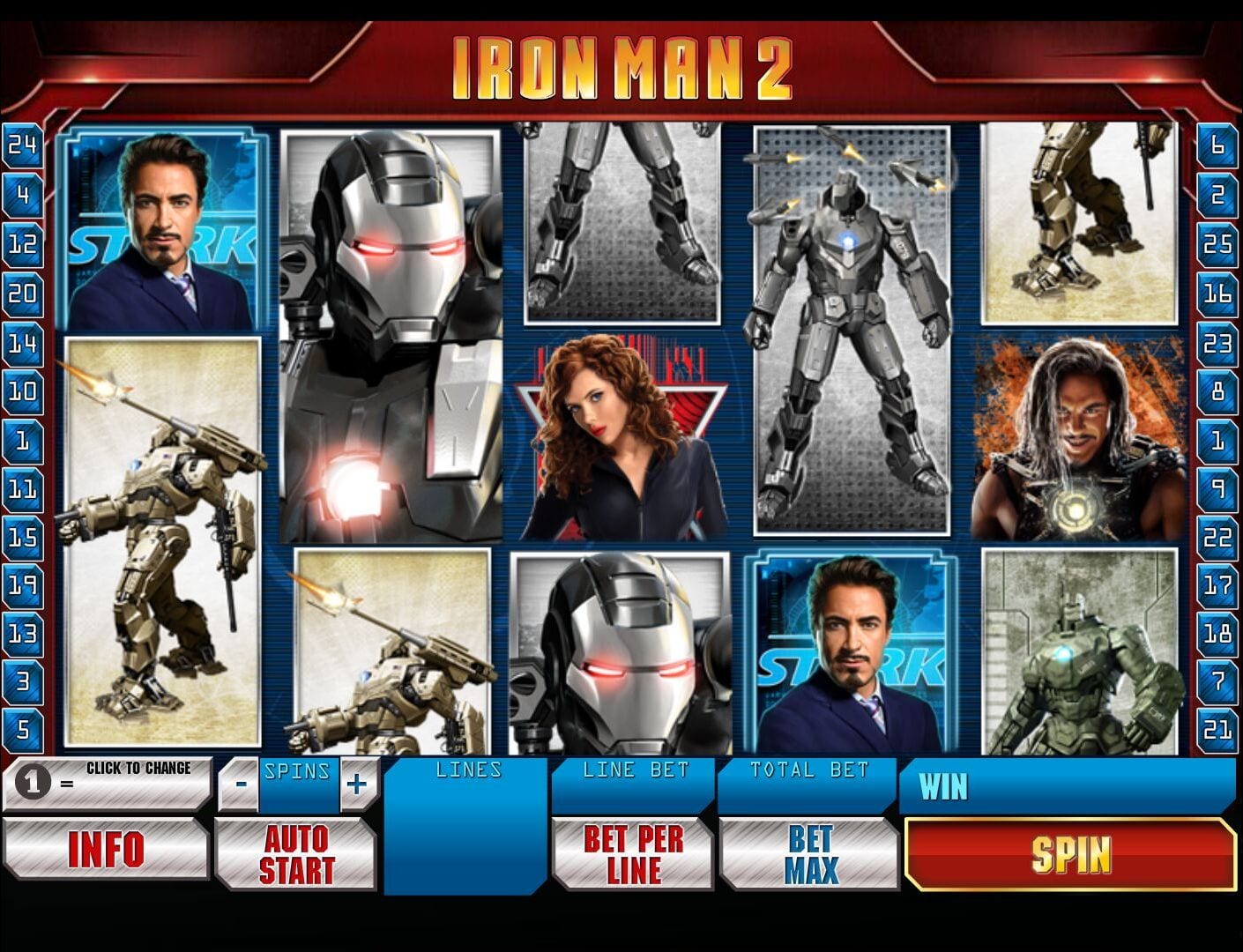 Iron Man 2 Free Online Slot