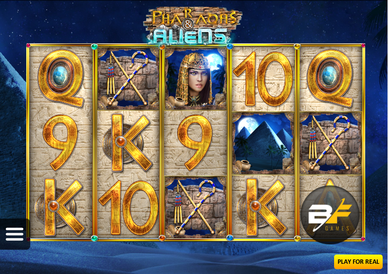 Slot Machine Pharaohs and Aliens Online Free