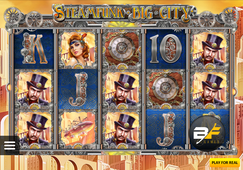 Slot Machine Steampunk Big City Online Free