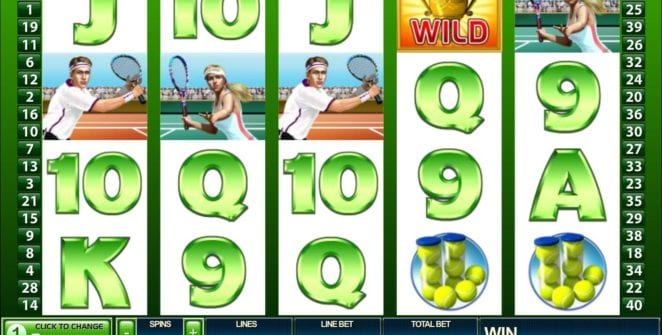 Free Tennis Stars Slot Online