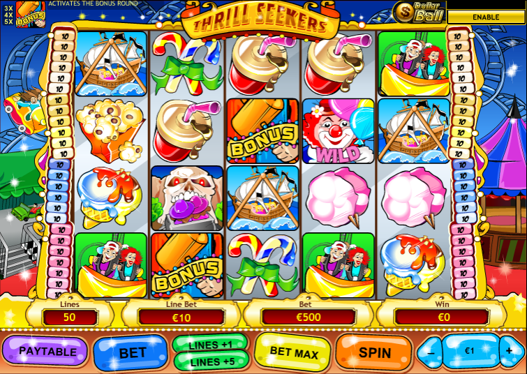 Thrill Seekers Free Online Slot