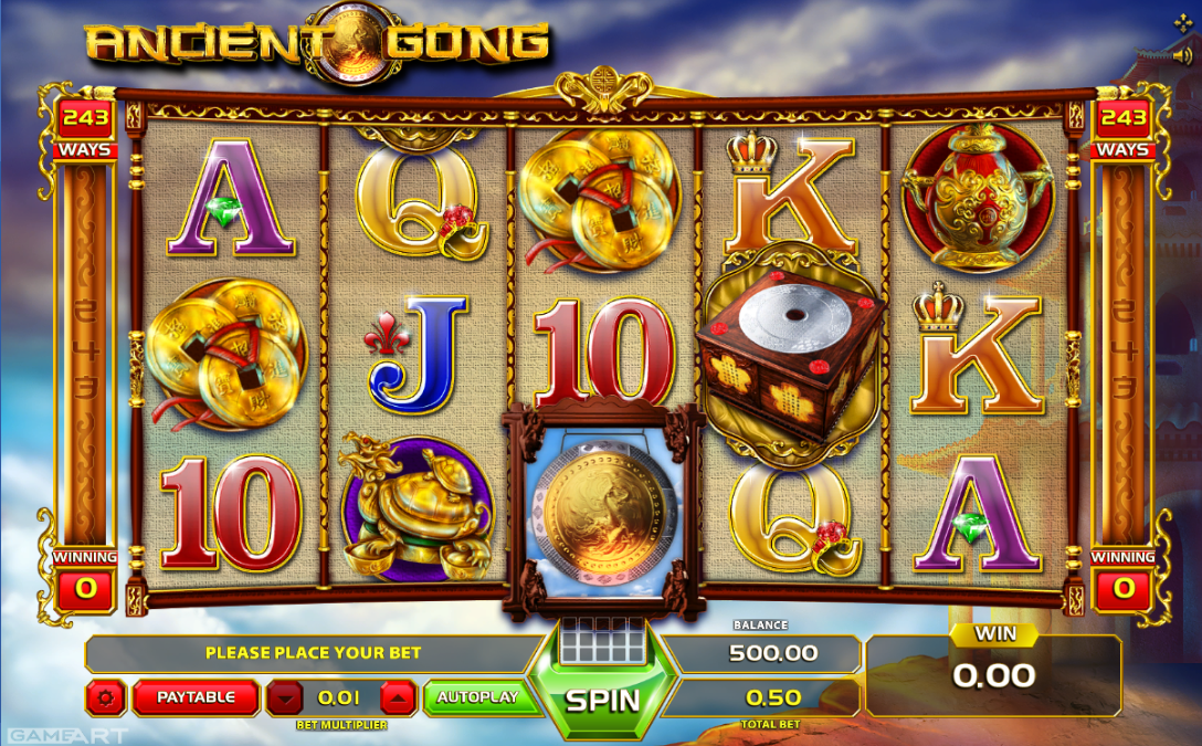 Ancient Gong Free Online Slot