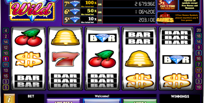 Free Diamonds Wild iSoft Slot Online