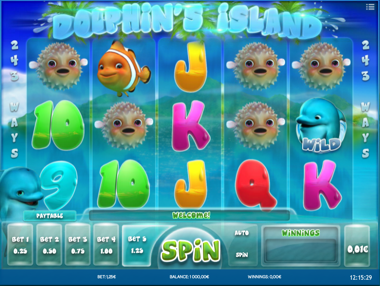 Free Slot Online Dolphins Island