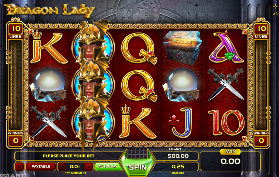 Slot Machine Dragon Lady Online Free