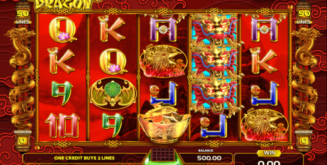 Free Golden Gragon Game Art Slot Online