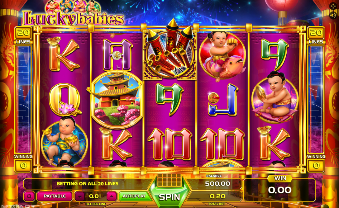 Lucky Babies Free Online Slot