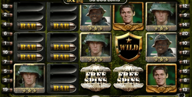 Platoon Wild Jackpot Free Online Slot