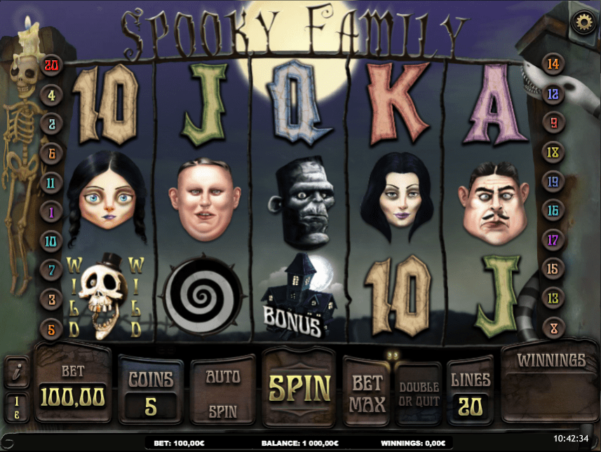 Spooky Family Free Online Slot