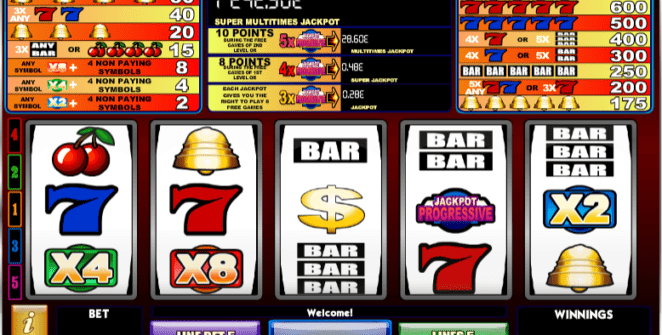 Free Super Multitimes Progressive Slot Online