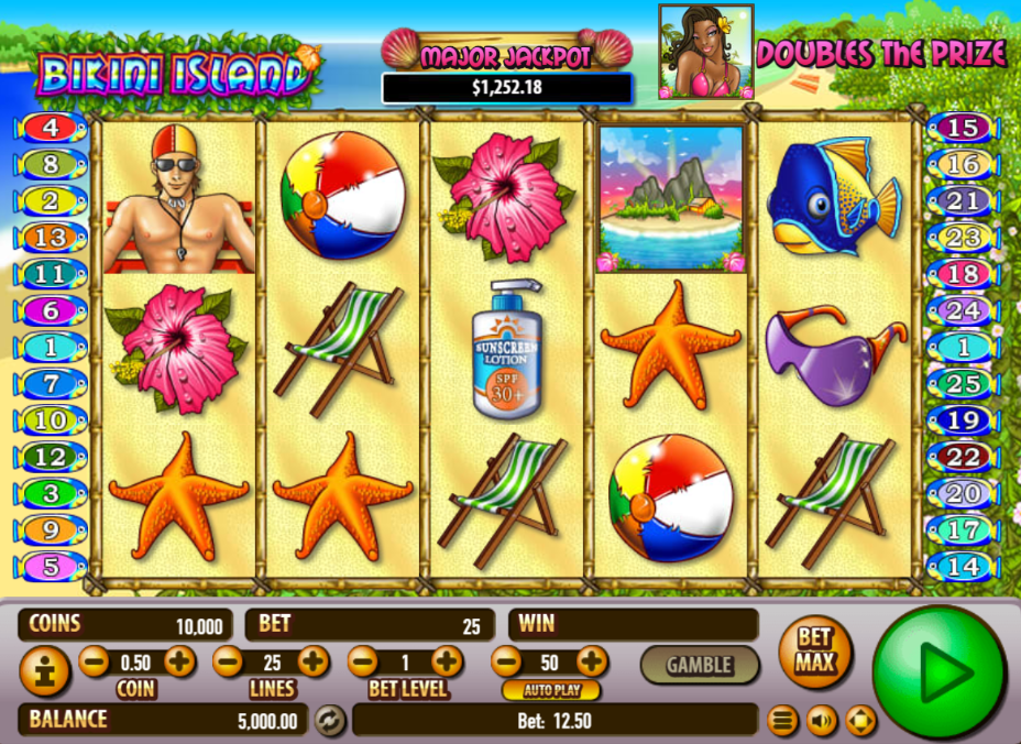Free Bikini Island Slot Online