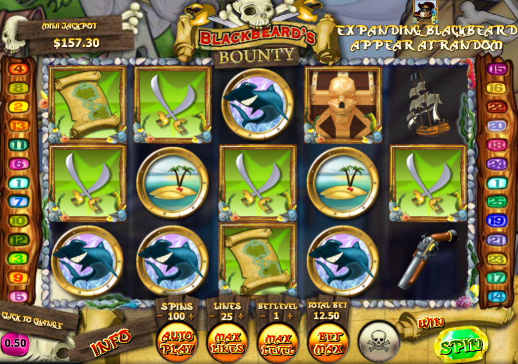 Blackbeards Bounty Free Online Slot