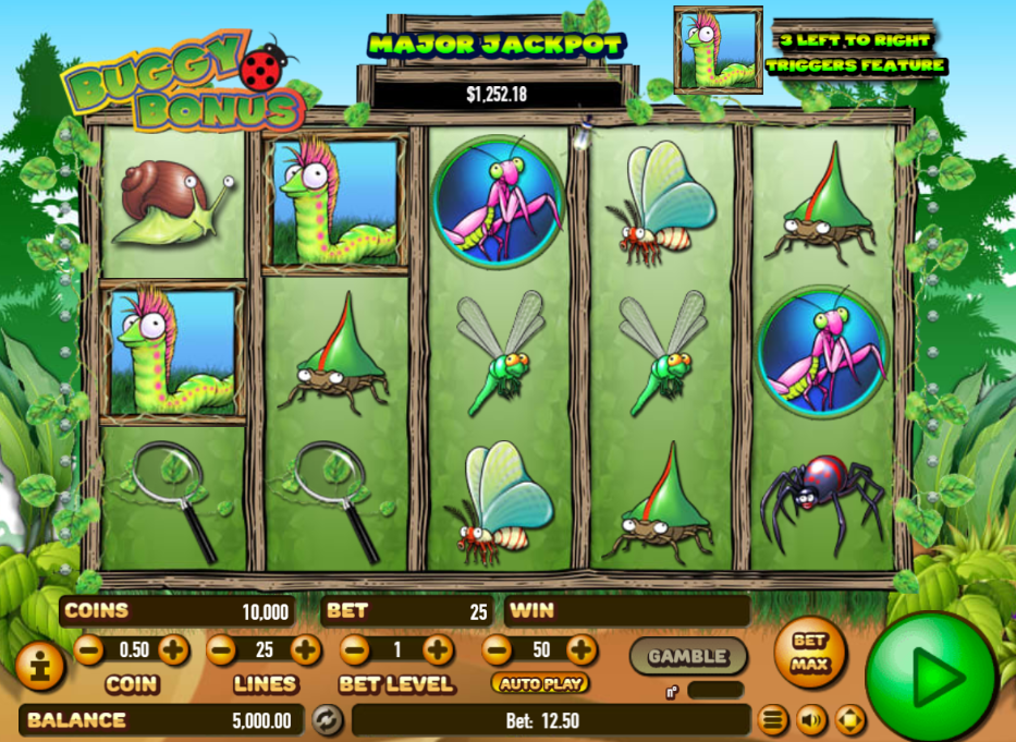 Free Buggy Bonus Slot Online
