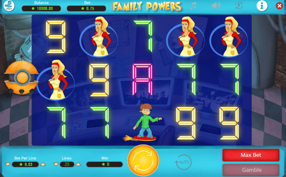Free Family Powers Slot Online